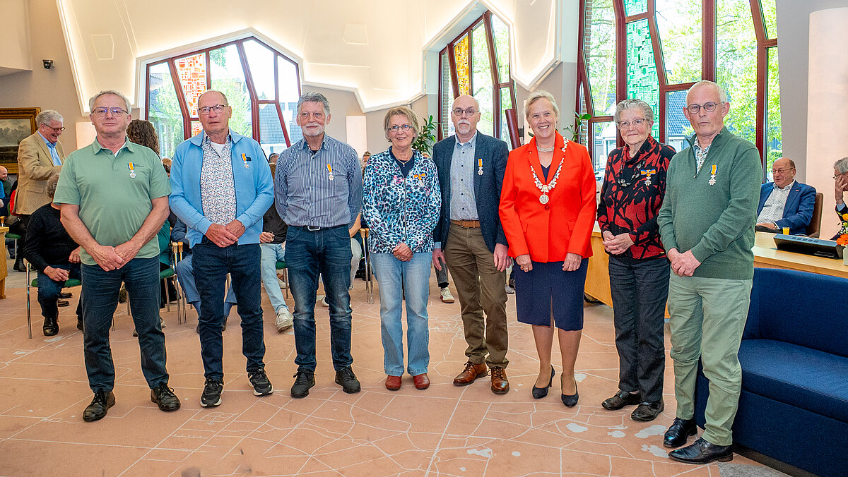 Veertien lintjes in De Wolden