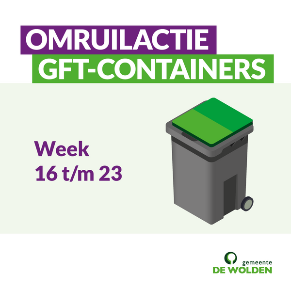 Afbeelding vervanging gft-container
