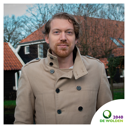 Portretfoto van Floris van Lint